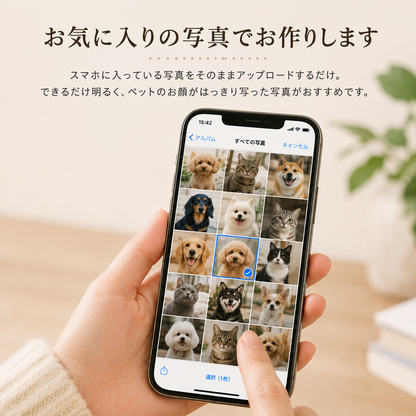 オーダーメイド ペットアートキャンバス